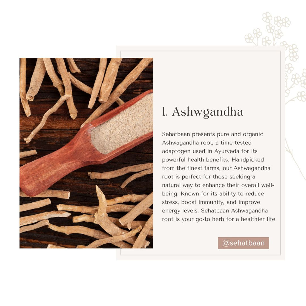 Sehatbaan Pure Ashwagandha Root Vitality Booster