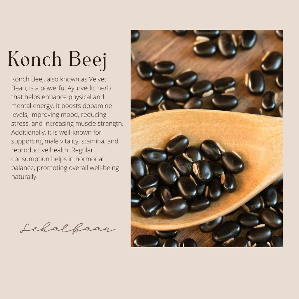 Sehatbaan Konch Beej Boost Energy, Balance Hormones