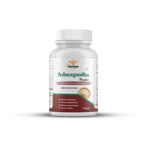 Ashwagandha Powder – Premium Quality, 100% Pure Herbal Supplement for Strength, Stamina, Stress Support & Wellness – Fine Powder for Traditional Use and Daily Health