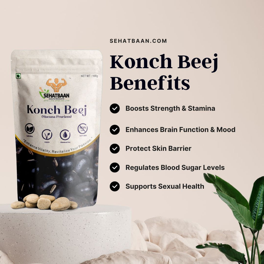 Sehatbaan Konch Beej Boost Energy, Balance Hormones