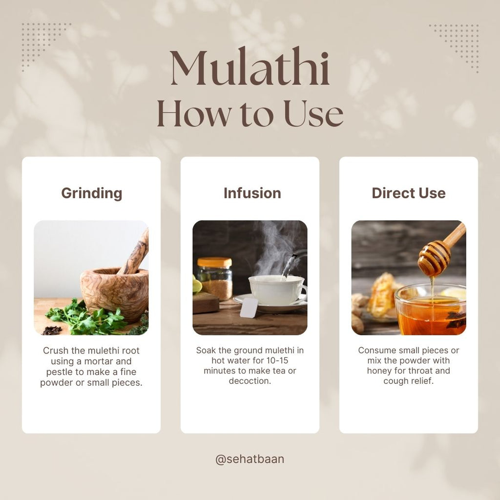 Sehatbaan 100% Pure Mulathi Root